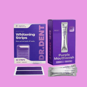 Complete Bleekset: 42 Bleekstrips + Mondwater